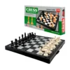 [GDL] Portable Foldable 18x9.5cm Chess Board Game with Magnetic Paper & Plastic Pieces 3320m Magnetic Force TY359973 10