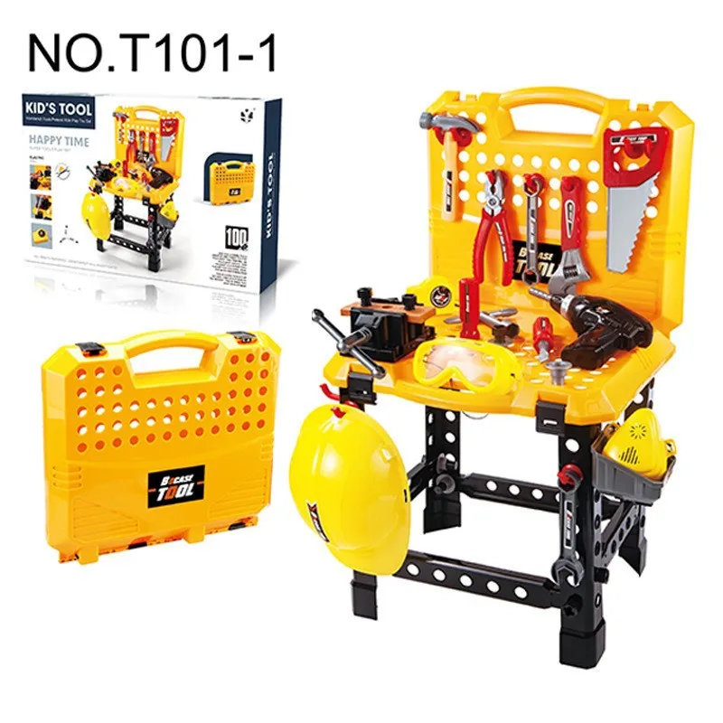 Educational Pretend Play Tools Set for Boys Electric Drill Repair Platform Assembly Screws for Play Learning Toys for Baby Boys - Image 9