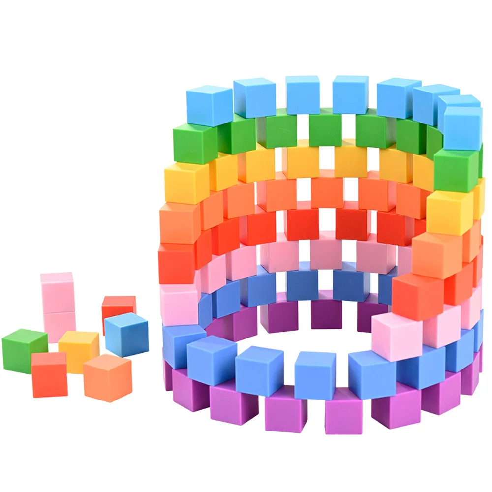 Toddler Kids Educational Toys 3D DIY Magnet Blocks Set 2.5cm Magnetic Building Block Cubes for Children - Image 5