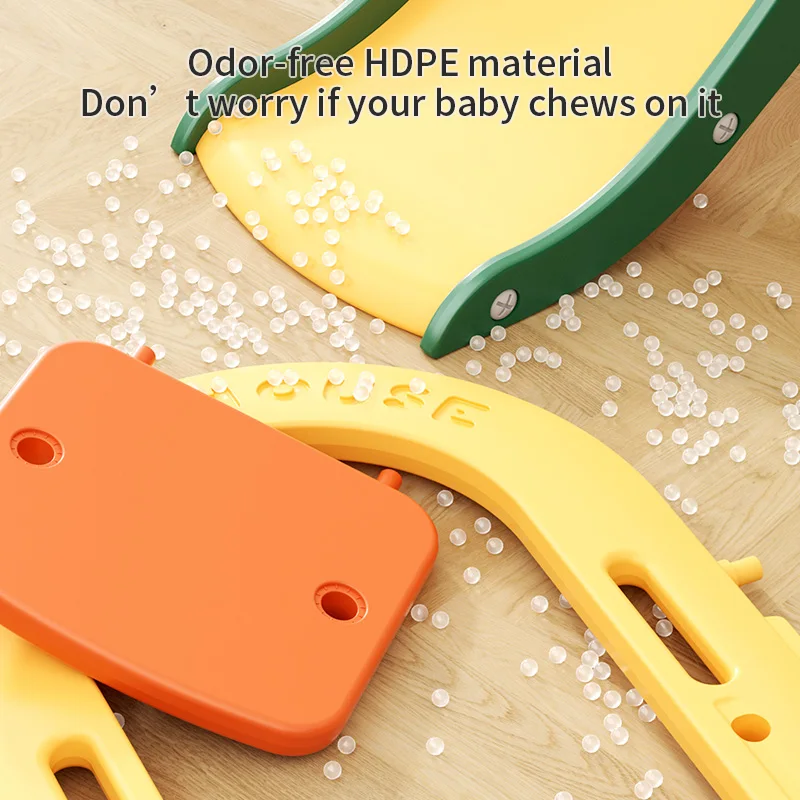 Feelkids Kids Fun Space Slide Playhouse Home Plastic Toy Toddler Baby Slide for Kids Indoor Children's Playground - Image 6