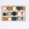 H0a96945b793944849341e0e924a2a905M.webp Early Learning Silicone Geometric Puzzle Board Set Montessori Idea Children Brain Development Toys Game Function Toys