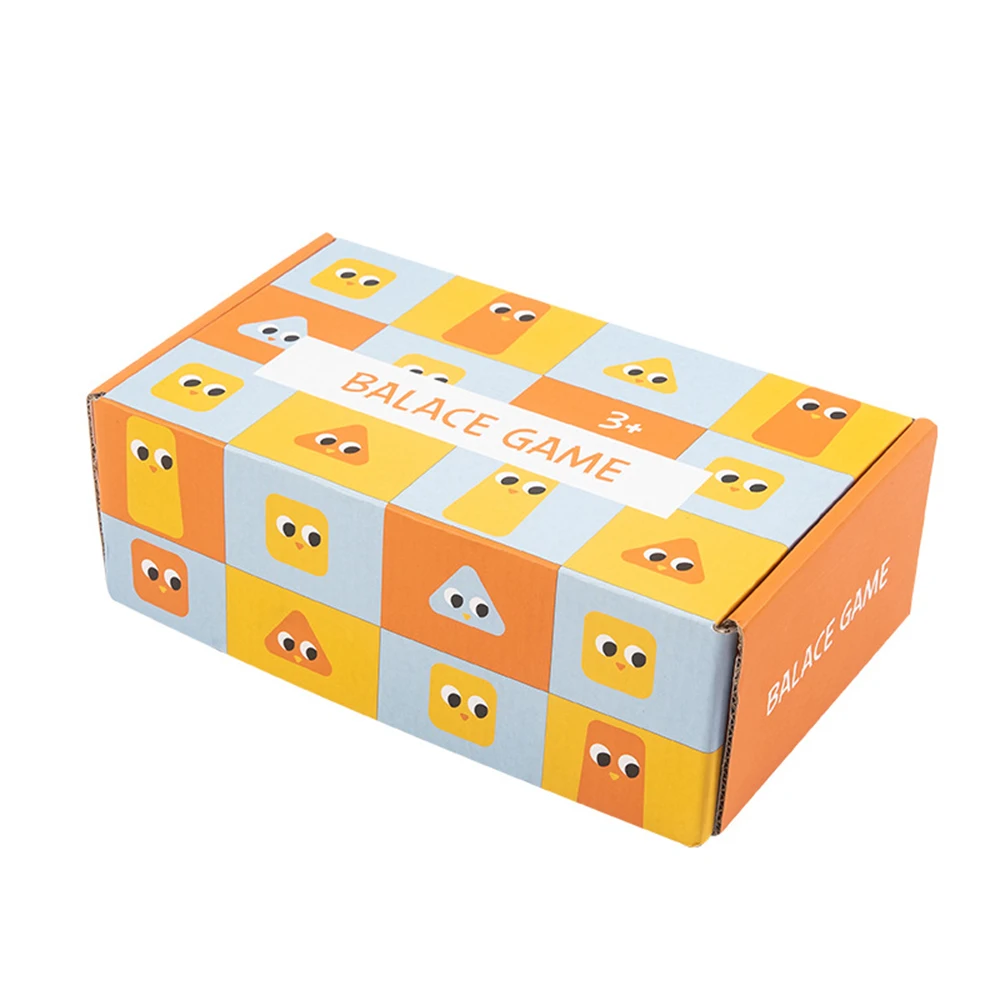 Wooden Bird Wooden Balance Building Blocks High Shape Weight Cognitive Early Education Educational Toy - Image 5