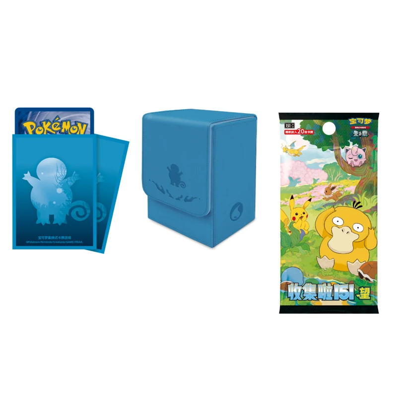 Ky Original Simplified Chinese Pokemoned 151 Initial Partners Boutique Gift - Image 4
