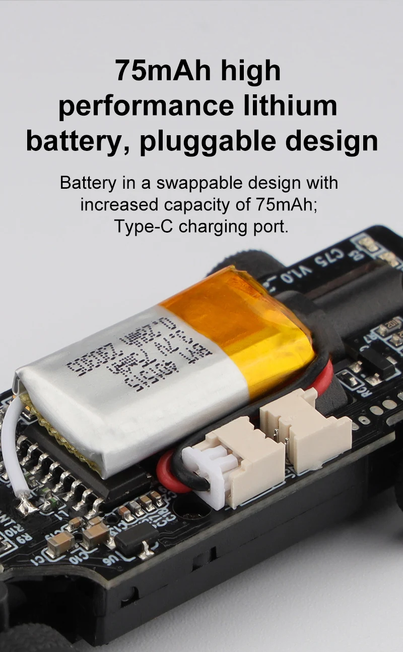 Turbo Racing C75 RTR 1/76 2.4G RWD Mini RC On-Raod Car Sports Truck LED Lights Full Proportional Vehicles Model Kid Children Toy - Image 5