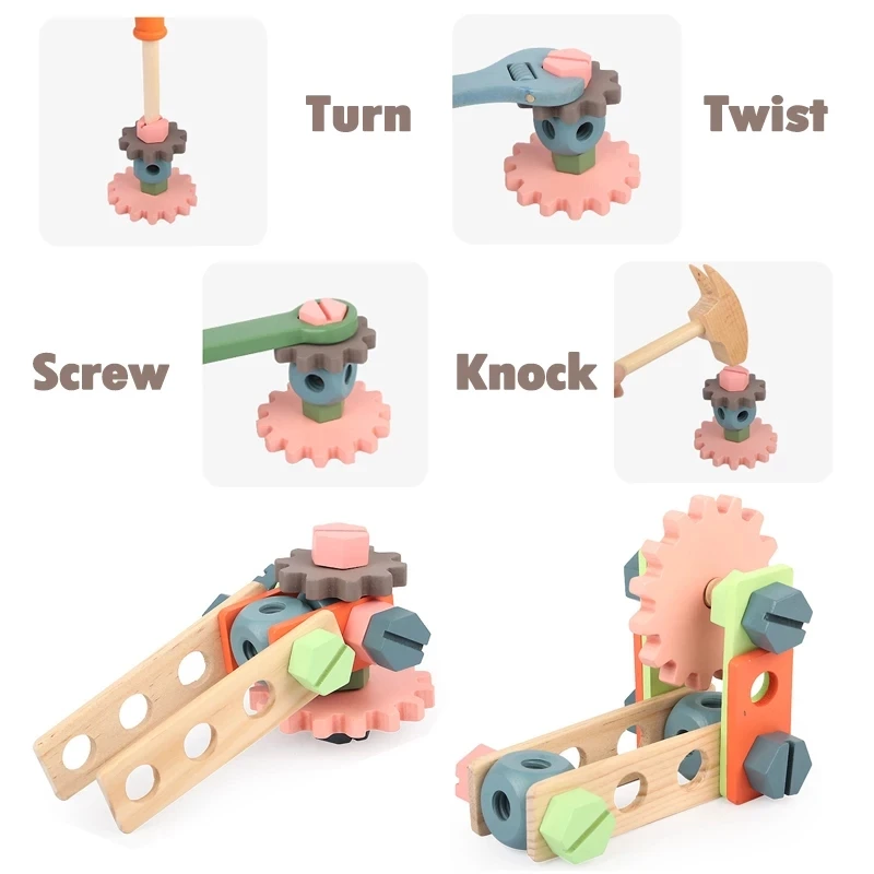 Multifunctional Engineering Maintenance Baby Tool Toy Sets for Kids - Image 5
