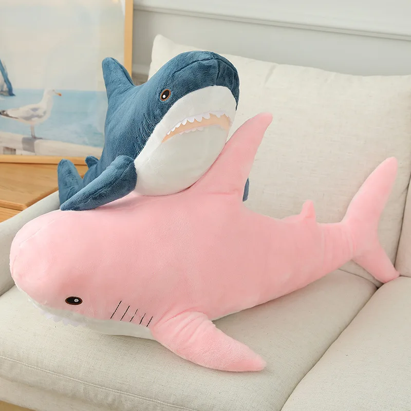 Shark Soft Toy Plush Toy Simulation Sleeping Doll Sofa Cushion Shark Plush - Image 3