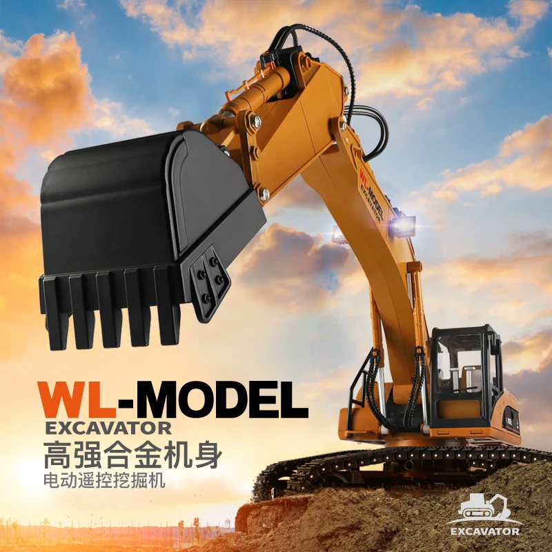 Remote Control Excavator Construction Toy - Image 4
