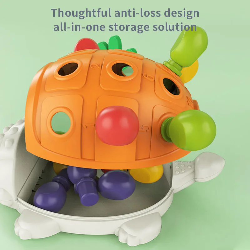 Montessori DIY Chess Toys for Baby Creative Concentration & Sensory Training Fine Motor Skills Development Early Education Tool - Image 5