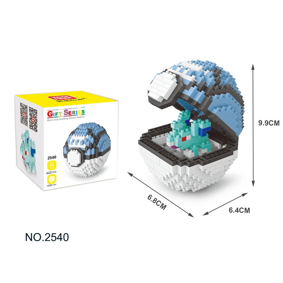 Pokemon Nano Building Block Set - Image 4