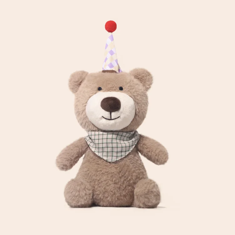 Jooki Birthday Dog Doll Plush Toy - Soft Stuffed Animal for Kids Sits 28 cm Tall Large Quantities Can Be Inquired for Discounts - Image 10