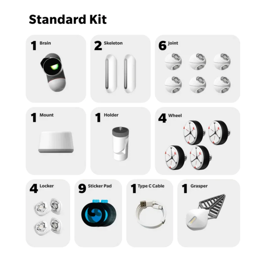 Programmable Full Advanced Clicbot Robot Intelligent Companion Electronic Toy Plastic Educational Battery Operated Interactive - Image 7