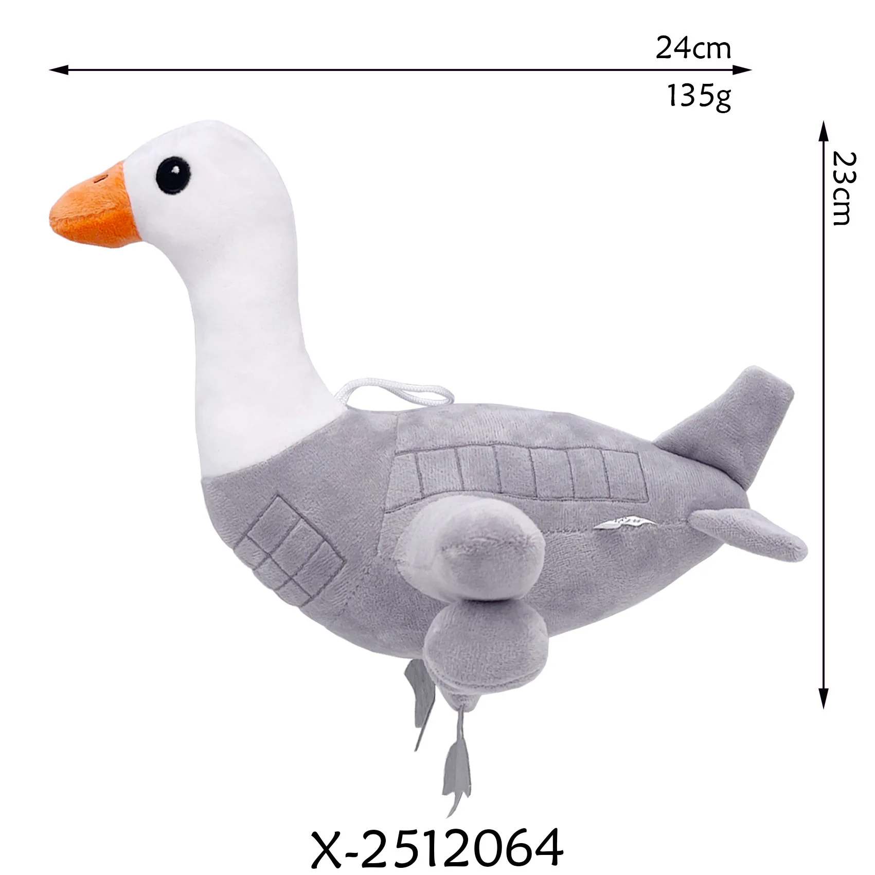 2025 New Italian Brainrot Tung Sahur Plush Shark Toy with PP Cotton Filling | Fun Cute Stress Relief Stuffed Doll - Image 26