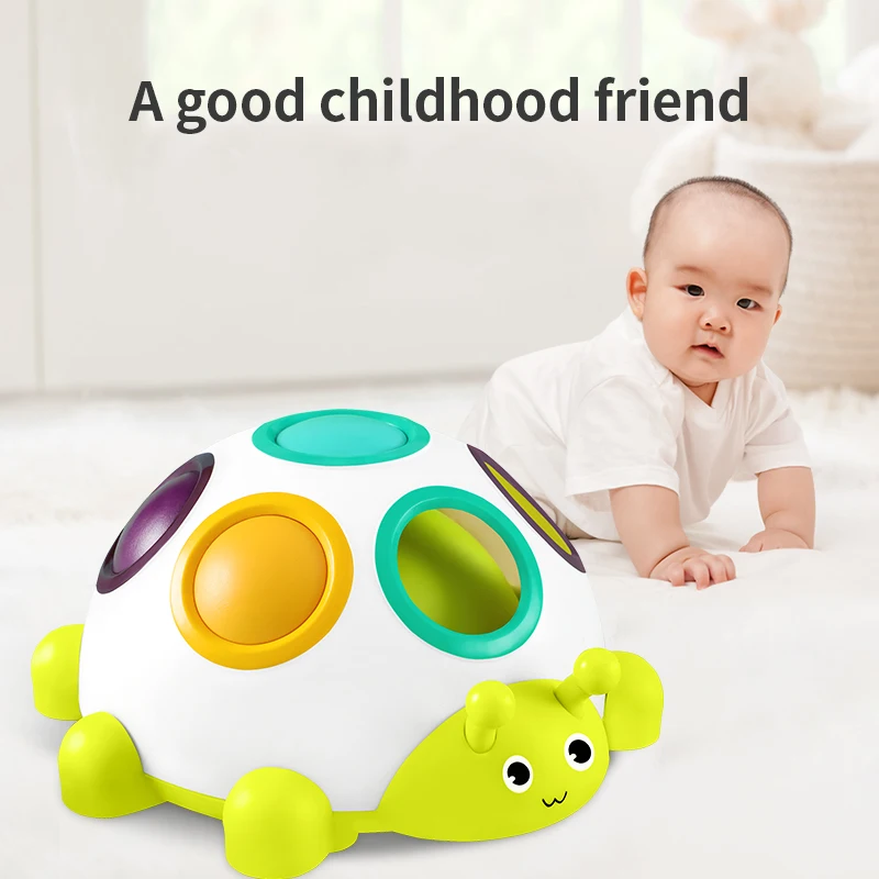 Montessori Baby Toys Educational Press Fingernail Bug Children Games Interactive Early Education Toys for Toddler - Image 4