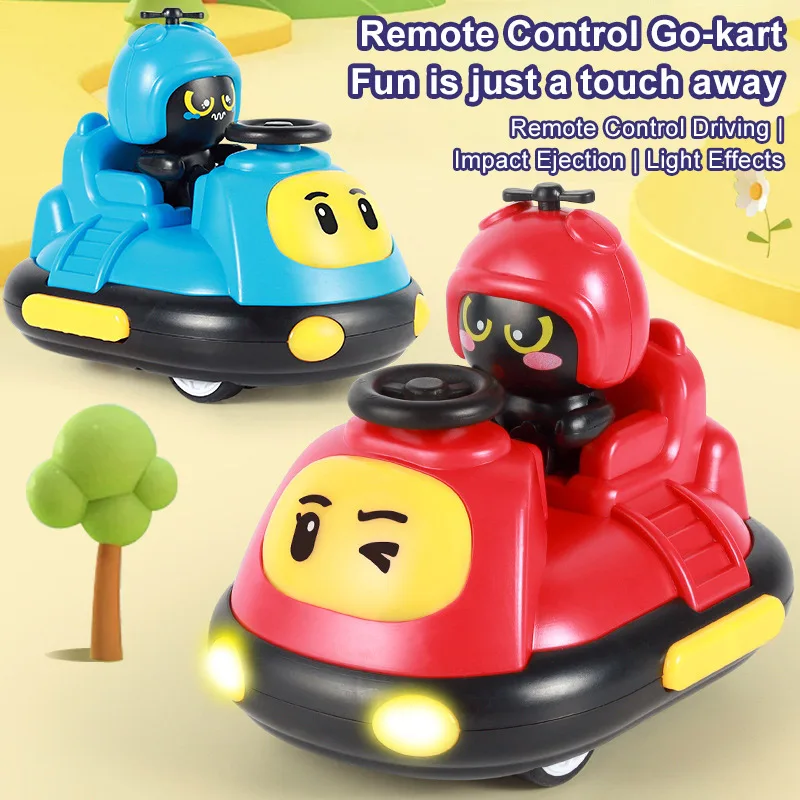 Wholesale Parent-Child Interaction Two Player Battle Racing Toy Kids Drift Electric Bumper Car Rc Radio Remote Control Car Toy - Image 2