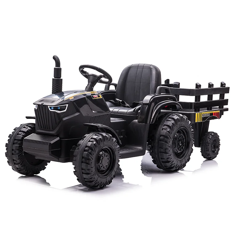 Wholesale 12V Electric Tractors for Kids Christmas Gift Ride-on Car with Music Light USB/MP3/SD 2.4G R/C Plastic Battery Powered - Image 4