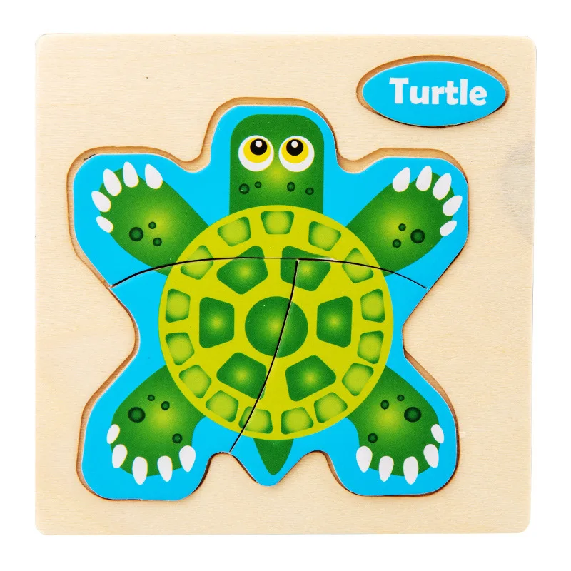 Toddler Puzzles Wooden Learning Montessori Toys Preschool Educational Toddler Activities Puzzle Games Bus Rocket Puzzles - Image 4