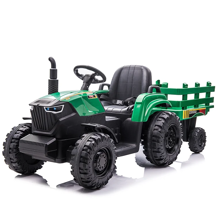 Wholesale 12V Electric Tractors for Kids Christmas Gift Ride-on Car with Music Light USB/MP3/SD 2.4G R/C Plastic Battery Powered - Image 7