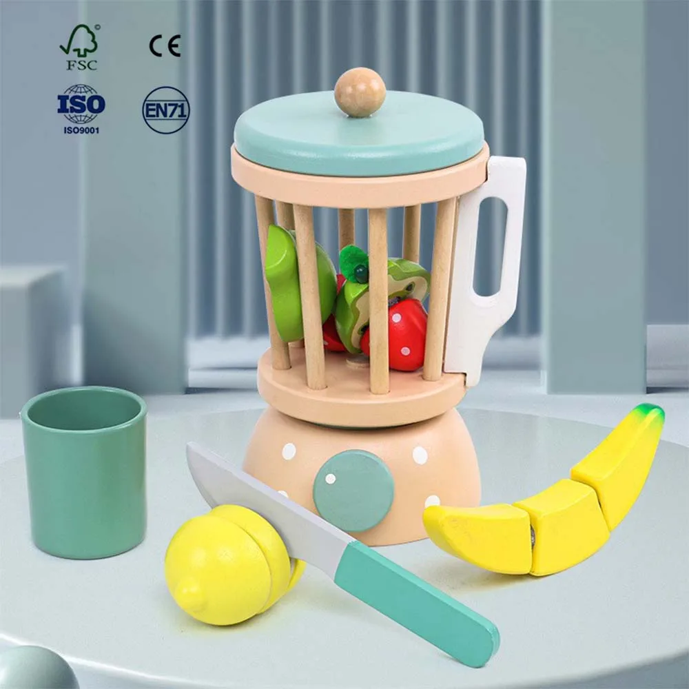 Children's Simulation Dessert Shop Ice Cream Ice Cream Tea Set Sales Shop Boys and Girls Play Home Wooden Toys - Image 12