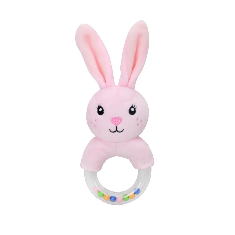 Stuffed Animal Plush Baby Rattle Toys - Image 9