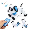 H402914e716ec49779f25996438a3f8545.webp 2.4Ghz RC Pet Robot Wholesale Toys with Light Stunt Smart Animals Robotic Dog Robot Pet Manufacture
