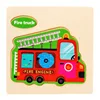 Toddler Puzzles Wooden Learning Montessori Toys Preschool Educational Toddler Activities Puzzle Games Bus Rocket Puzzles - Image 23