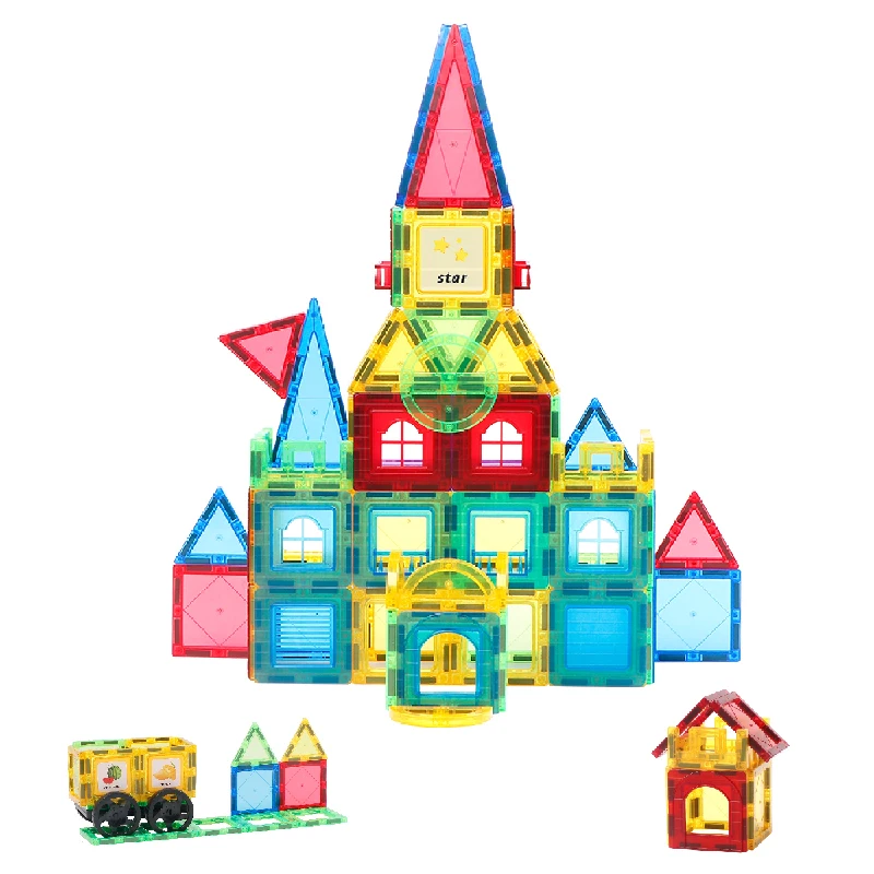 MAGPLAYER Children Montessori Educational Game Toys Magnetic Toys for Kid - Image 2