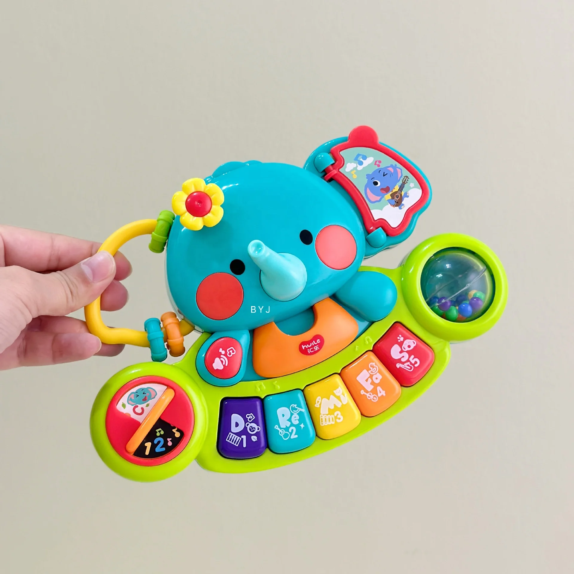Travel Toy for Toddlers and Infants Educational Musical Piano Keyboard for Early Development Baby Learning Instrument - Image 2