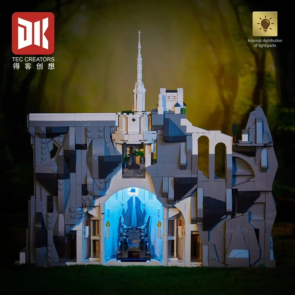 Deke Creative 7072 Baicheng (Imperial Capital) DIY Construction Toy Educational Building Blocks Animal Anime for Children - Image 4