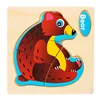 Toddler Puzzles Wooden Learning Montessori Toys Preschool Educational Toddler Activities Puzzle Games Bus Rocket Puzzles - Image 10
