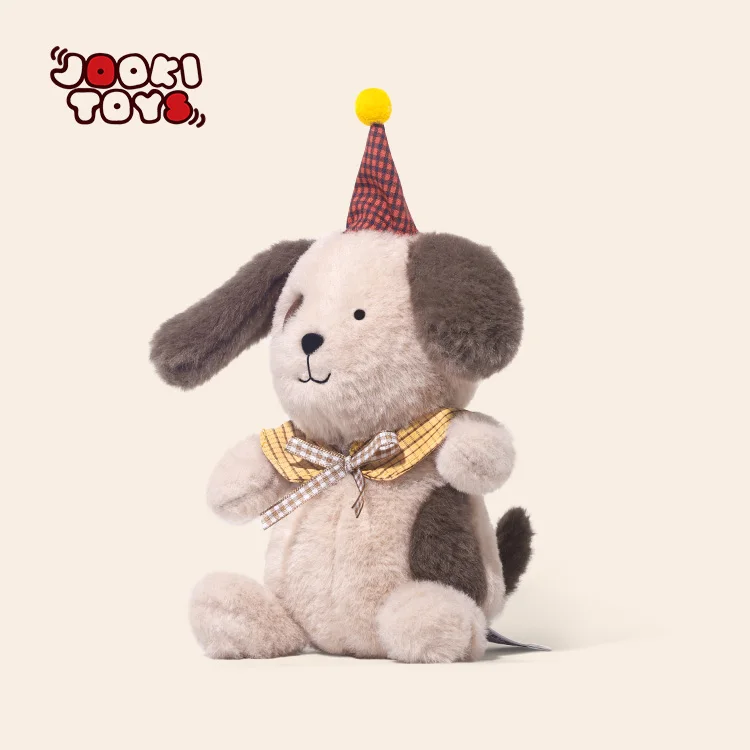 Jooki Birthday Dog Doll Plush Toy - Soft Stuffed Animal for Kids Sits 28 cm Tall Large Quantities Can Be Inquired for Discounts - Image 2