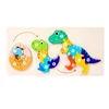 Wooden 3D Animal Dinosaur Frog Chick Growth Jigsaw Puzzle Montessori Cognitive Enlightenment Educational Learning Toys for Kids - Image 8