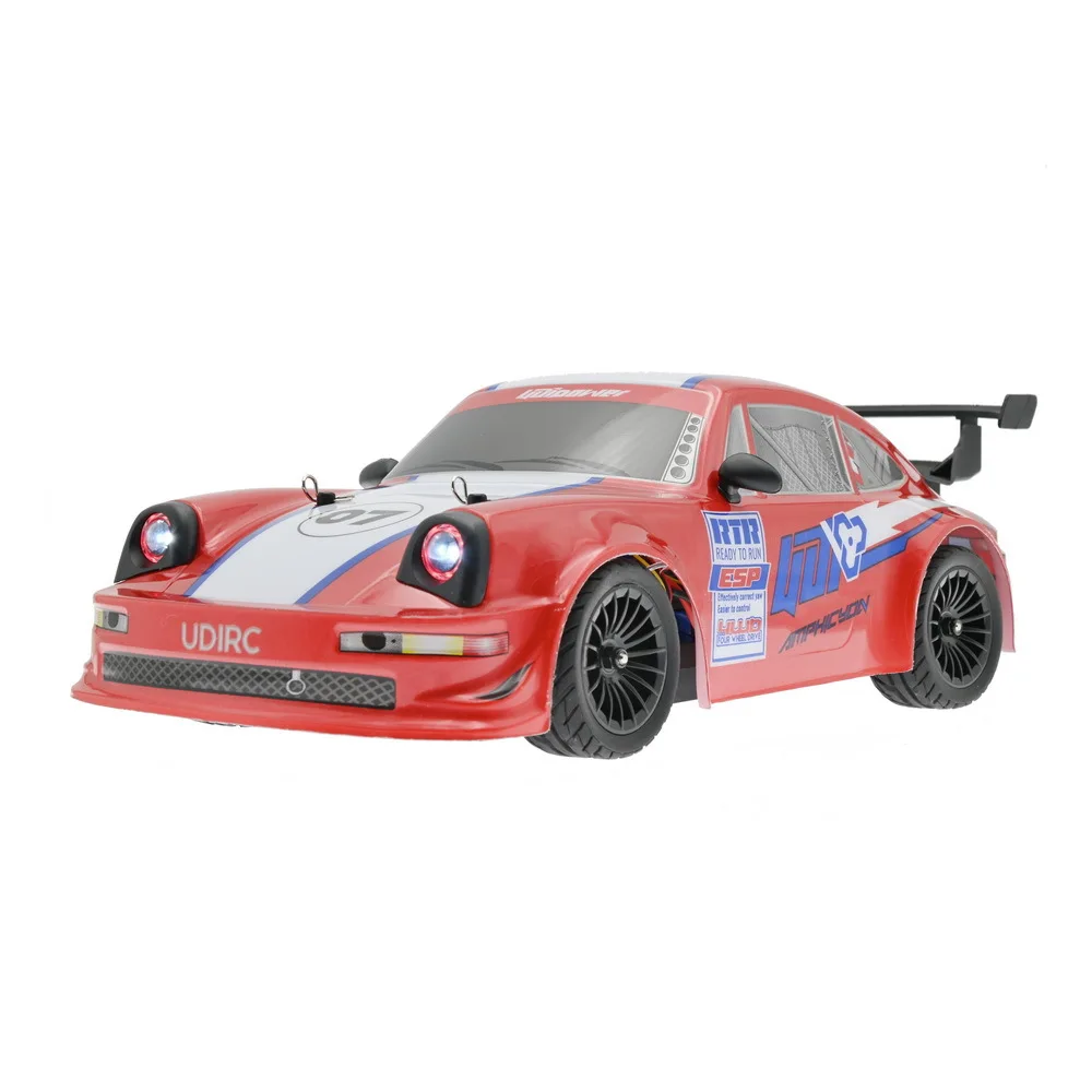 High Quality 1/16 70km/h Scale 4WD Electric High Speed LED Light Remote Control Drift RC Racing Car Toy - Image 25