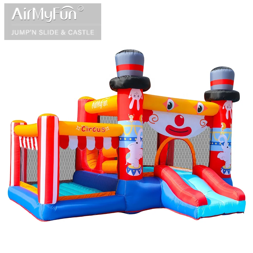 AirMyFun Clown Bounce House Playground Jumping Slide Bouncer Combo Bouncy Castle Inflatable for Sale - Image 4