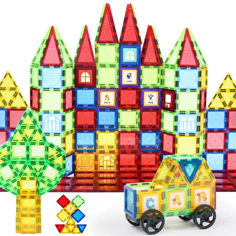 MAGPLAYER Children Montessori Educational Game Toys Magnetic Toys for Kid - Image 6