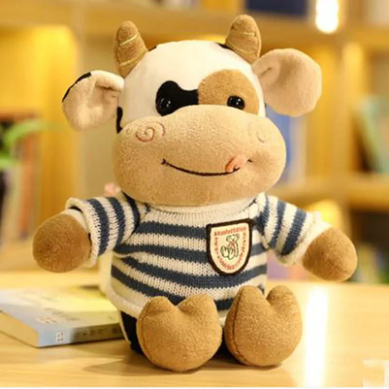 Manufacturers Wholesales Animal Stuffed Toys Custom Spotted Cow Cute Doll for Girlfriend Birthday Gift - Image 7