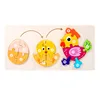 Wooden 3D Animal Dinosaur Frog Chick Growth Jigsaw Puzzle Montessori Cognitive Enlightenment Educational Learning Toys for Kids - Image 9