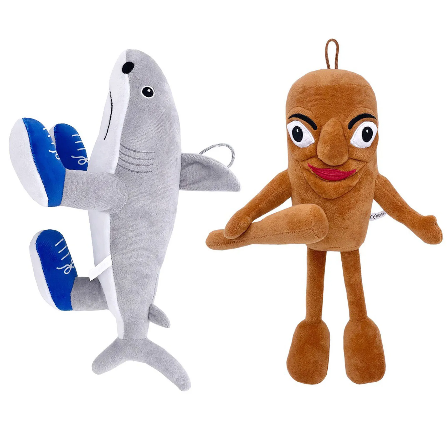2025 New Italian Brainrot Tung Sahur Plush Shark Toy with PP Cotton Filling | Fun Cute Stress Relief Stuffed Doll - Image 6