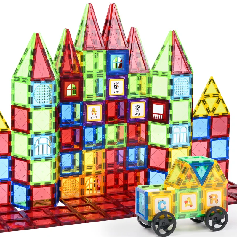 MAGPLAYER Children Montessori Educational Game Toys Magnetic Toys for Kid - Image 5