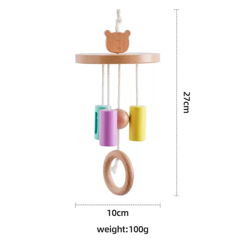 Montessori Box 7 Pcs Set bed ring bell learning toy explorer play kit 7 in 1 kit - Image 3