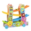 H717a0379689b4bac85dd945a94980b44h-1.webp Educational Wooden Mini Ramp Race Track Car Toy Montessori Set for 0-24 Months & 2-4 Years Unisex Hot Gift