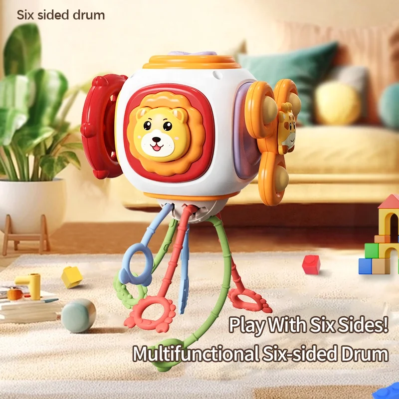 Baby Busyball Sensory Ball Baby Enlightenment Puzzle Cube Polyhedron Cube Multi-functional Sensory Toys for Early Education - Image 3