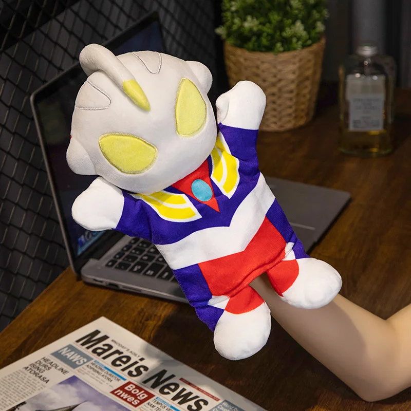 Dinosaur Animal Hand Puppets Tyrannosaurus Rex Plush Gloves Show Props Tiger Animal Mouths Move Rabbit Plush Toys - Image 18