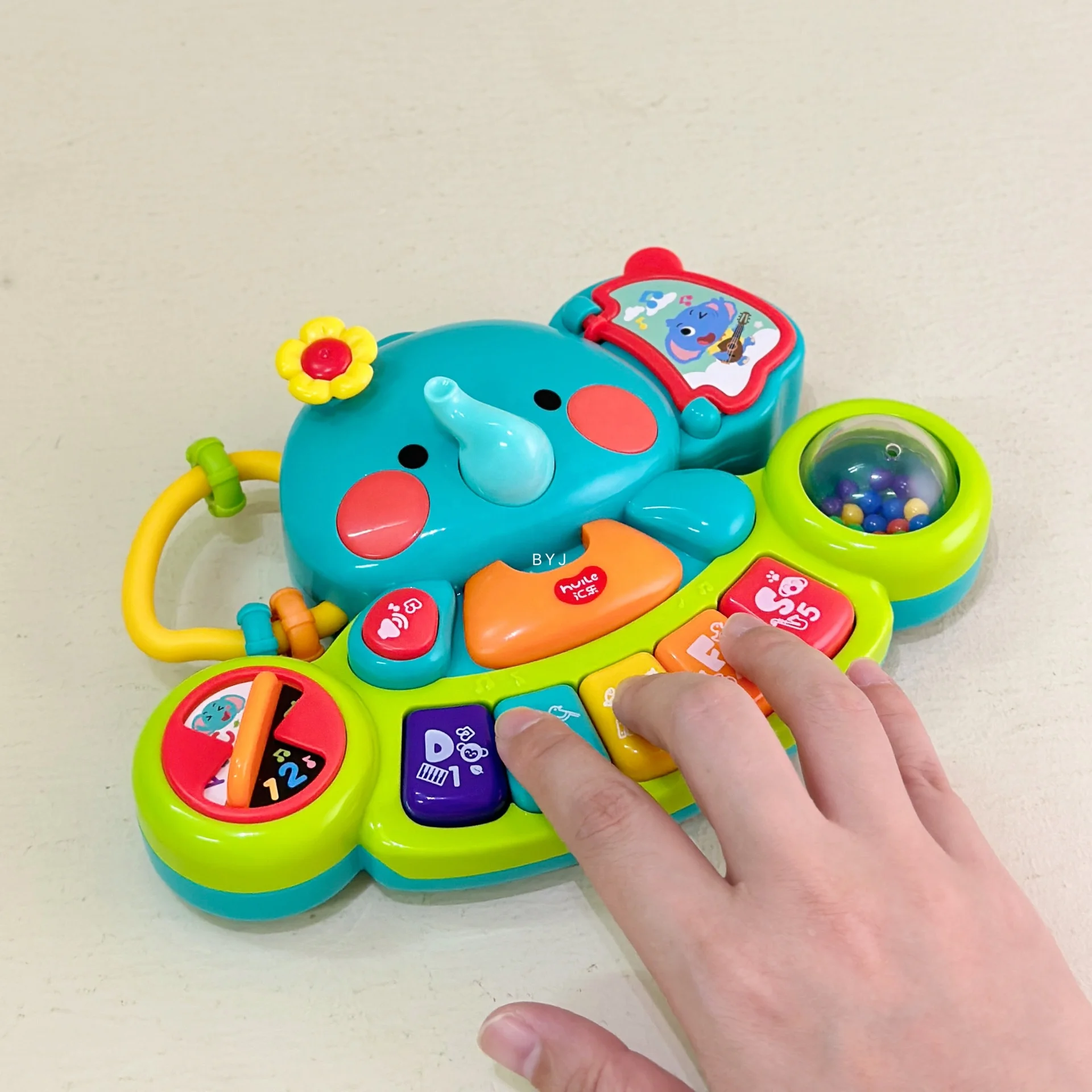 Travel Toy for Toddlers and Infants Educational Musical Piano Keyboard for Early Development Baby Learning Instrument - Image 3