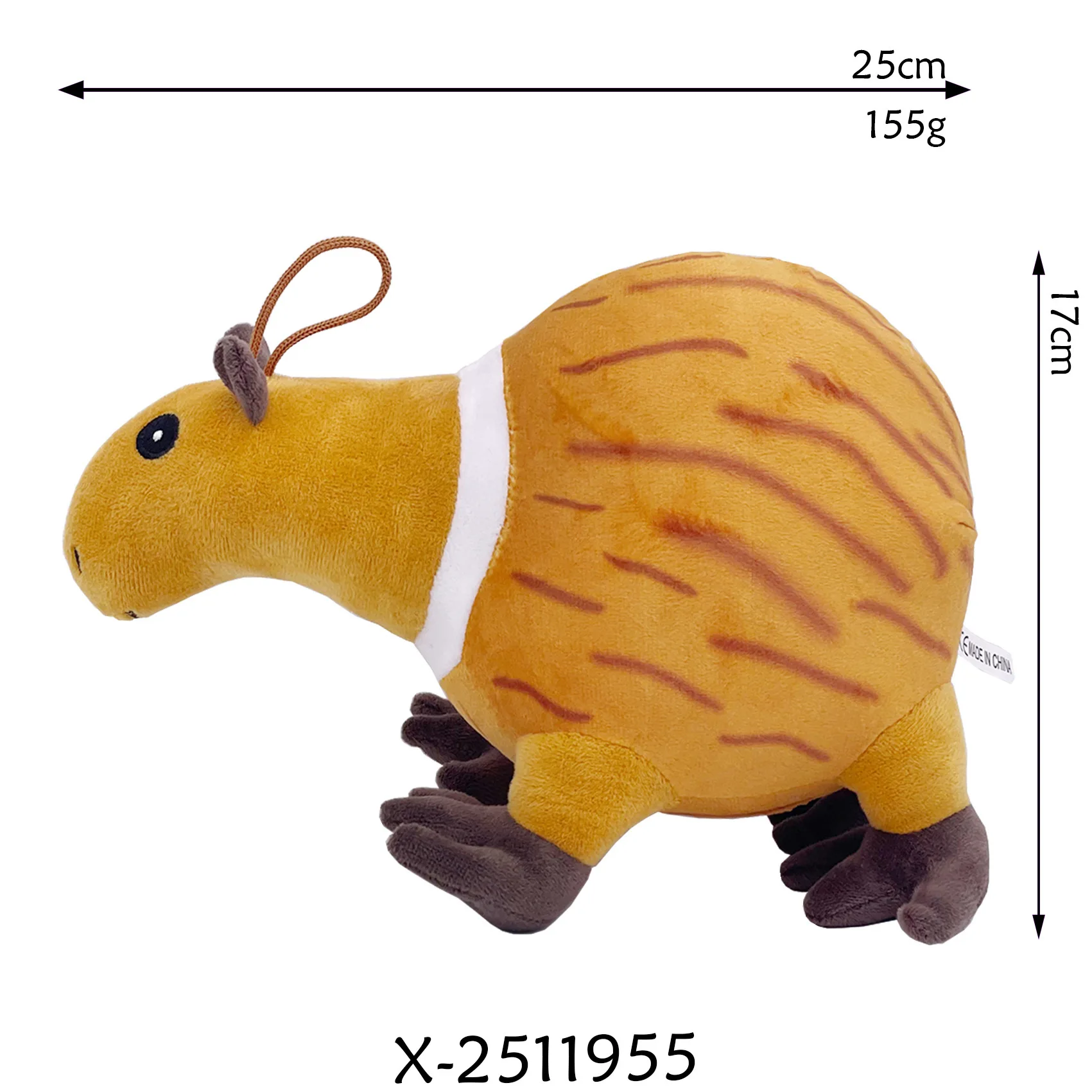 2025 New Italian Brainrot Tung Sahur Plush Shark Toy with PP Cotton Filling | Fun Cute Stress Relief Stuffed Doll - Image 18