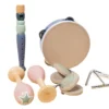 H83a8bc4bb9fc40ea9efb573a3587c7ccu.webp Montessori Inspired Educational Toys Set Wooden Musical Instrument Tambourine & Xylophone for Toddlers & Kids for Boys & Girls