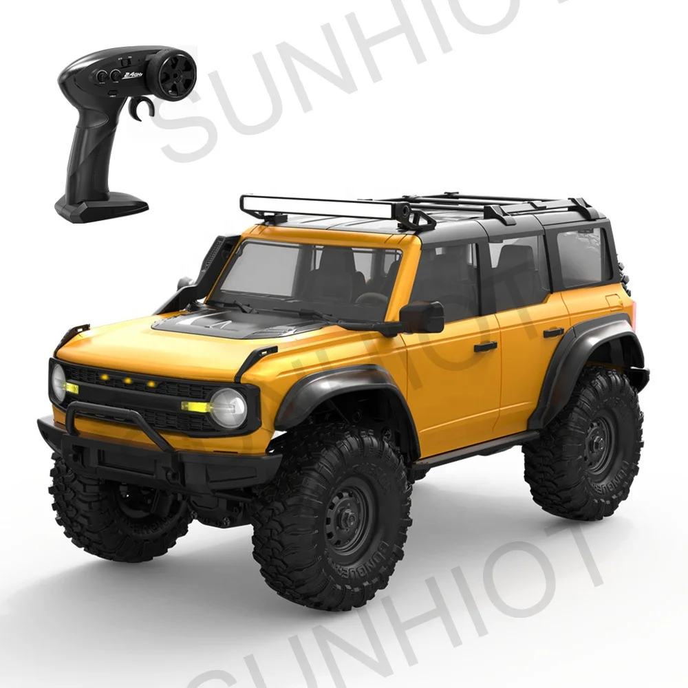 HB Toys 2025 New R1601-1609 RC Rock Crawler Car 4x4 1/16 Expert Remote Control Road Truck 15KM/H Light Hobby Grade for Kids - Image 4