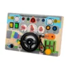 H8582747cdde44a2087d92f8f7421bd4eV.webp Children Early Educational Montessori Busy Steering Wheel Simulation Driving Experience Driving Fun Wooden Toys