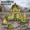 H869d0b4b1d294d03859b80f97eadd7b8x.webp 110pcs Army Building Blocks Set Montessori Toys Transparent 3D Magnetic Tiles Magic Magnetic Building Blocks for Kids