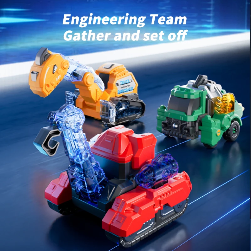 Hot Selling Christmas Gifts for Boys 6-in-1 Transformable Magnetic Attraction Dinosaur Robot Transforming Puzzle Toys for Kids - Image 5