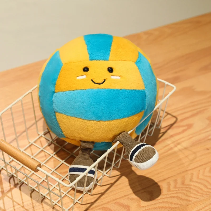 Super Soft Plush Volleyball Toy with PP Cotton Filling 21cm Stress Relief for All Ages-Birthday Party Accessory - Image 7
